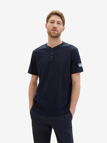 TOM TAILOR Shirt in Blue: front