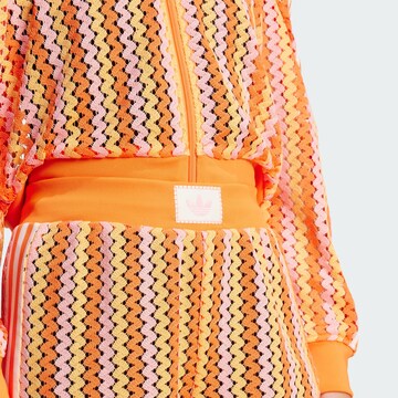 ADIDAS ORIGINALS Wide Leg Hose in Orange