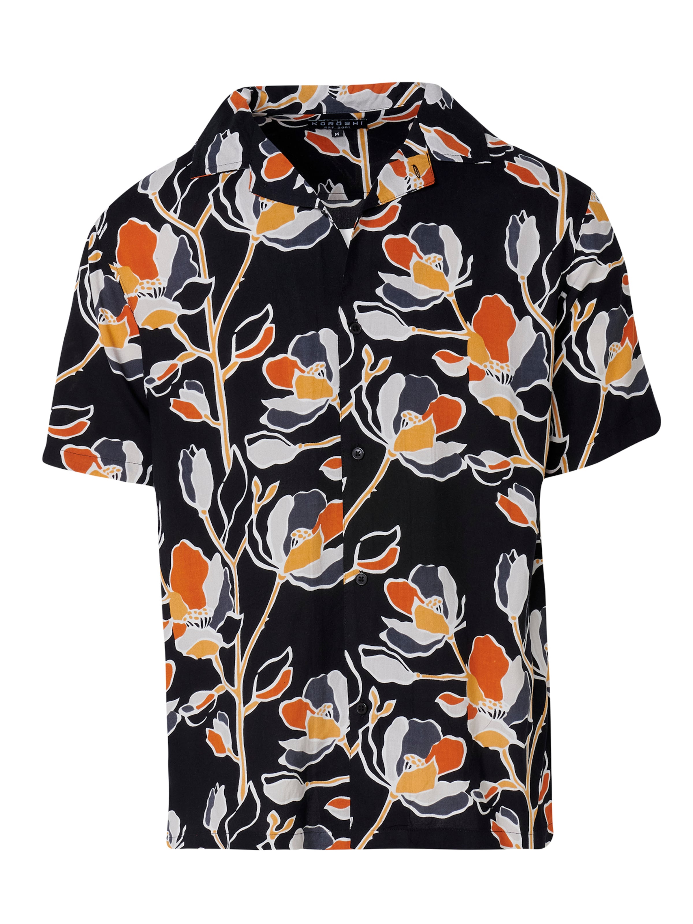 KOROSHI Средняя посадка Рубашка в Черный: спереди