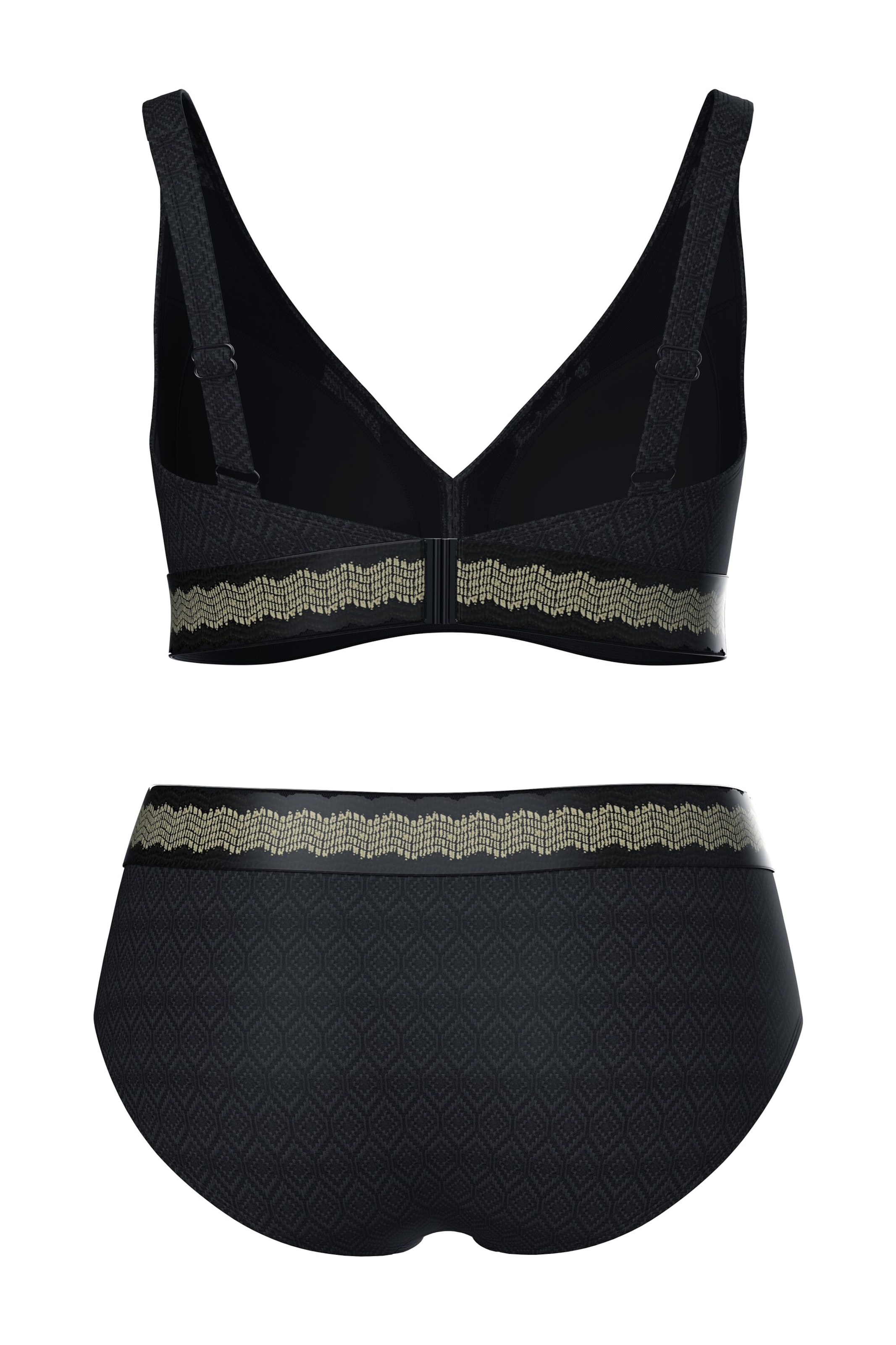 Ulla Popken Minimizer Ondergoedsets in Zwart