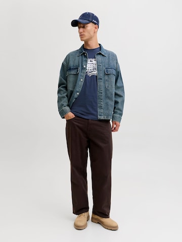 JACK & JONES Shirt in Blue