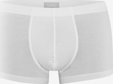 Boxers Hanro en blanc : devant