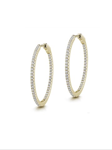 Cala Rose Oorbellen 'SUMI' in Goud: voorkant