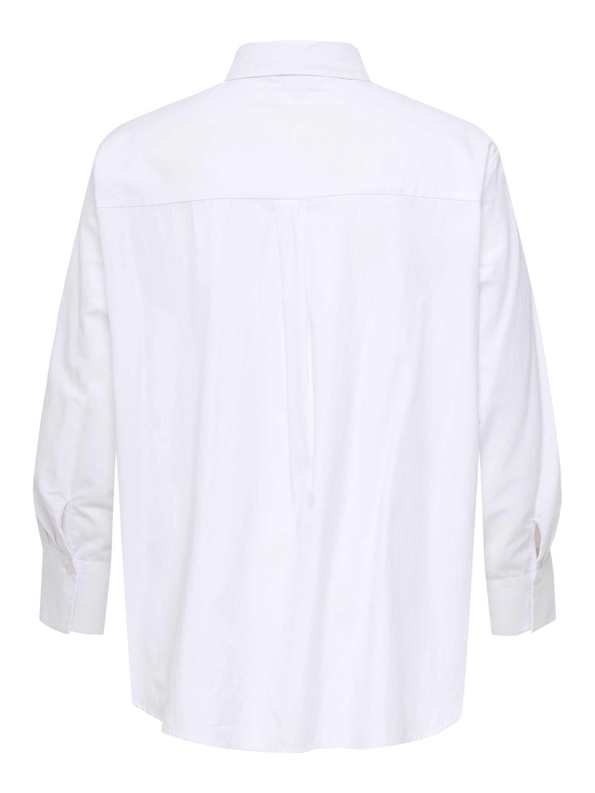 Camicia da donna 'CAROregon' di ONLY Carmakoma in bianco