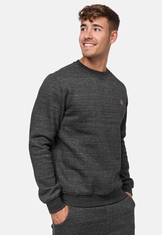 INDICODE JEANS Sweater 'Luk' in Black