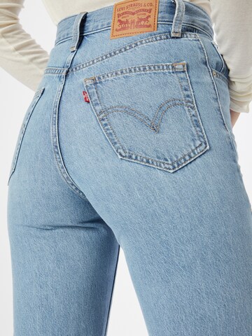 LEVI'S ®regular Traperice 'High Waisted Straight' - plava boja