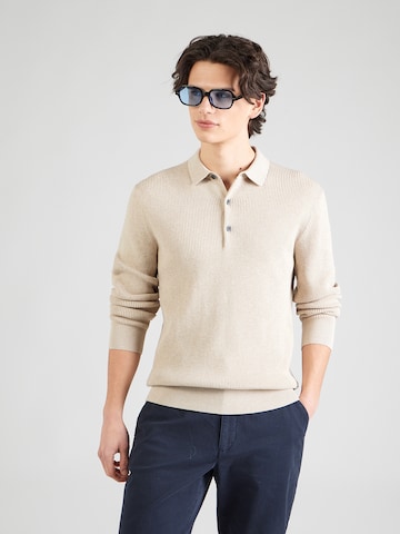 OLYMP Sweater in Beige: front