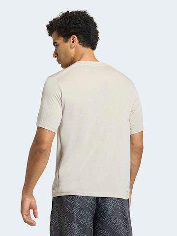 ADIDAS PERFORMANCE Funkcionalna majica | siva barva