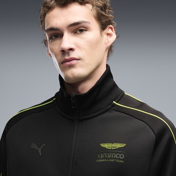 PUMA Sportjas 'PUMA x ASTON MARTIN ARAMCO F1® TEAM T7' in Zwart