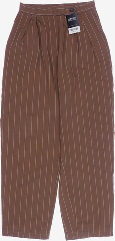 RINASCIMENTO Pants in S in Brown: front