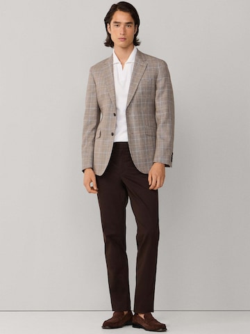 Coupe slim Veste de costume 'Ascot' Hackett London en beige