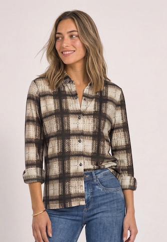 STREET ONE Blouse in Beige: front