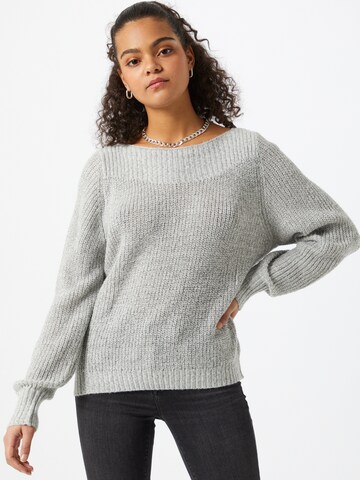 JDY Pullover 'Whitney' in Grau: Vorderseite