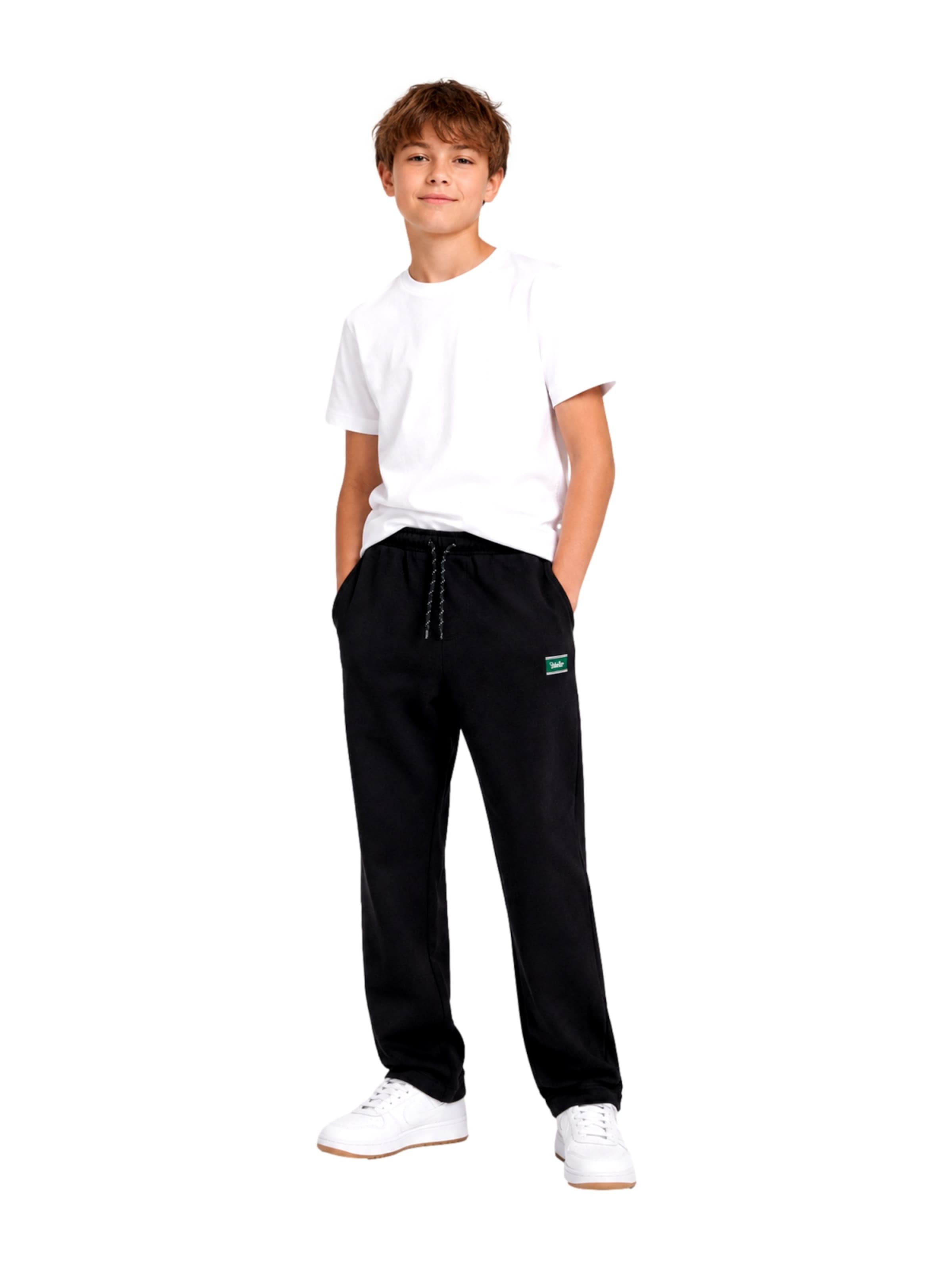Regular Pantalon 'JPSTKane Buster' Jack & Jones Junior en noir