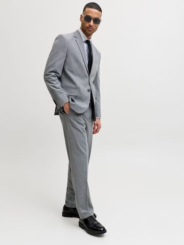 Regular Pantaloni cu dungă 'JPRTheo' de la JACK & JONES pe gri: față