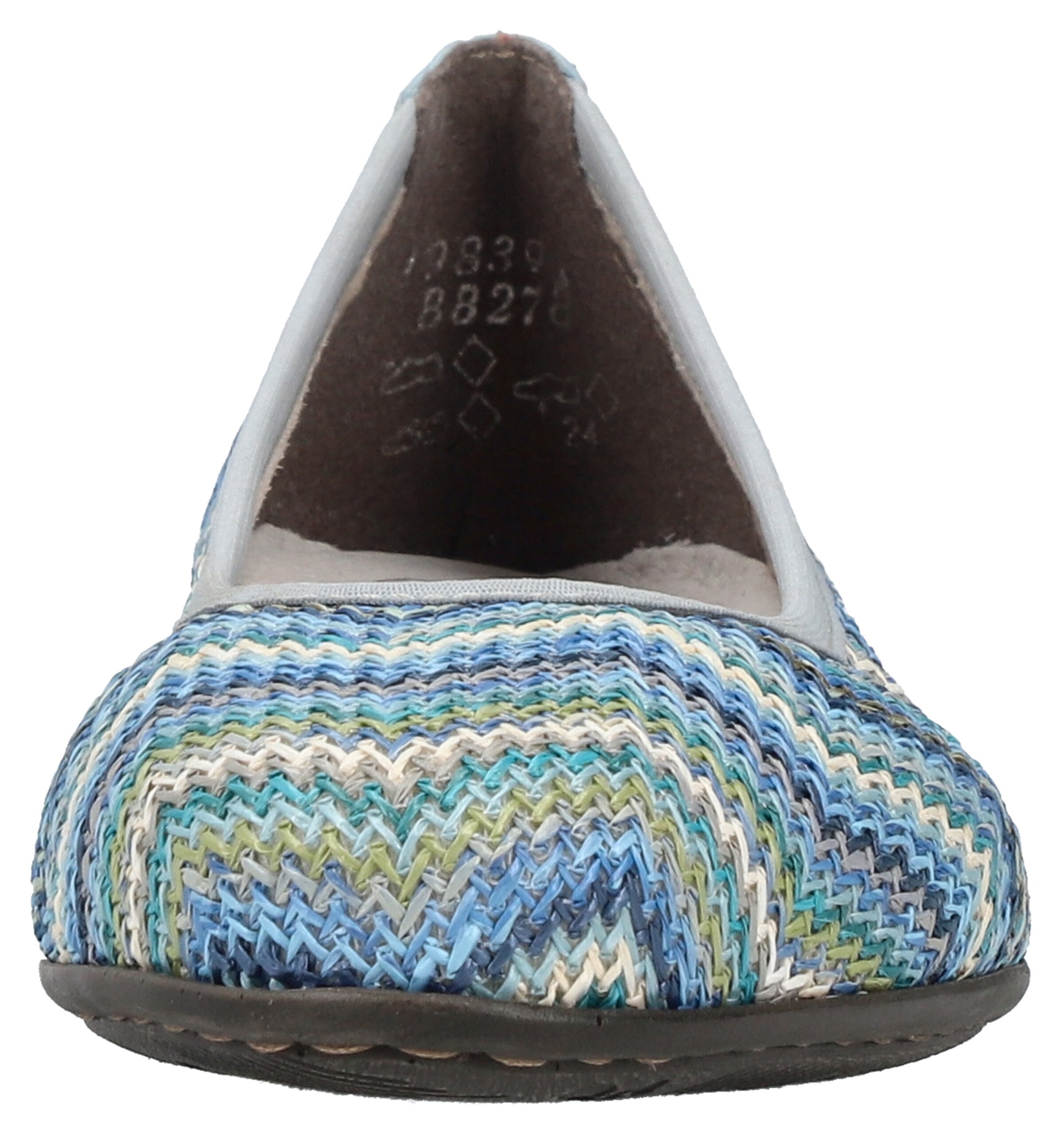 Ballerines Rieker en bleu