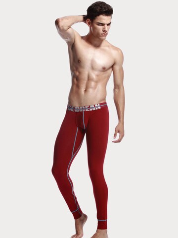 SEOBEAN Long Johns 'Classic Solid' in Red