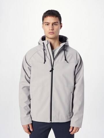 Derbe Between-season jacket 'Isleby' in Grey: front