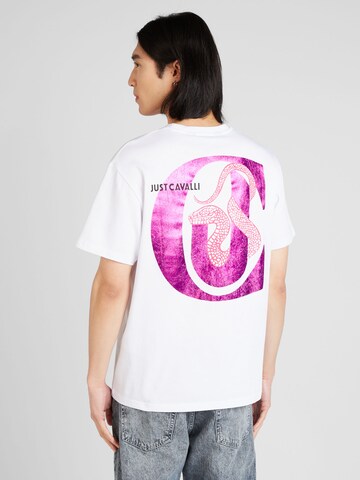 Just Cavalli T-shirt i vit