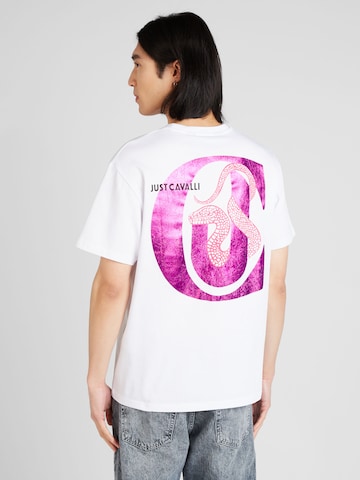 Just Cavalli T-shirt i vit