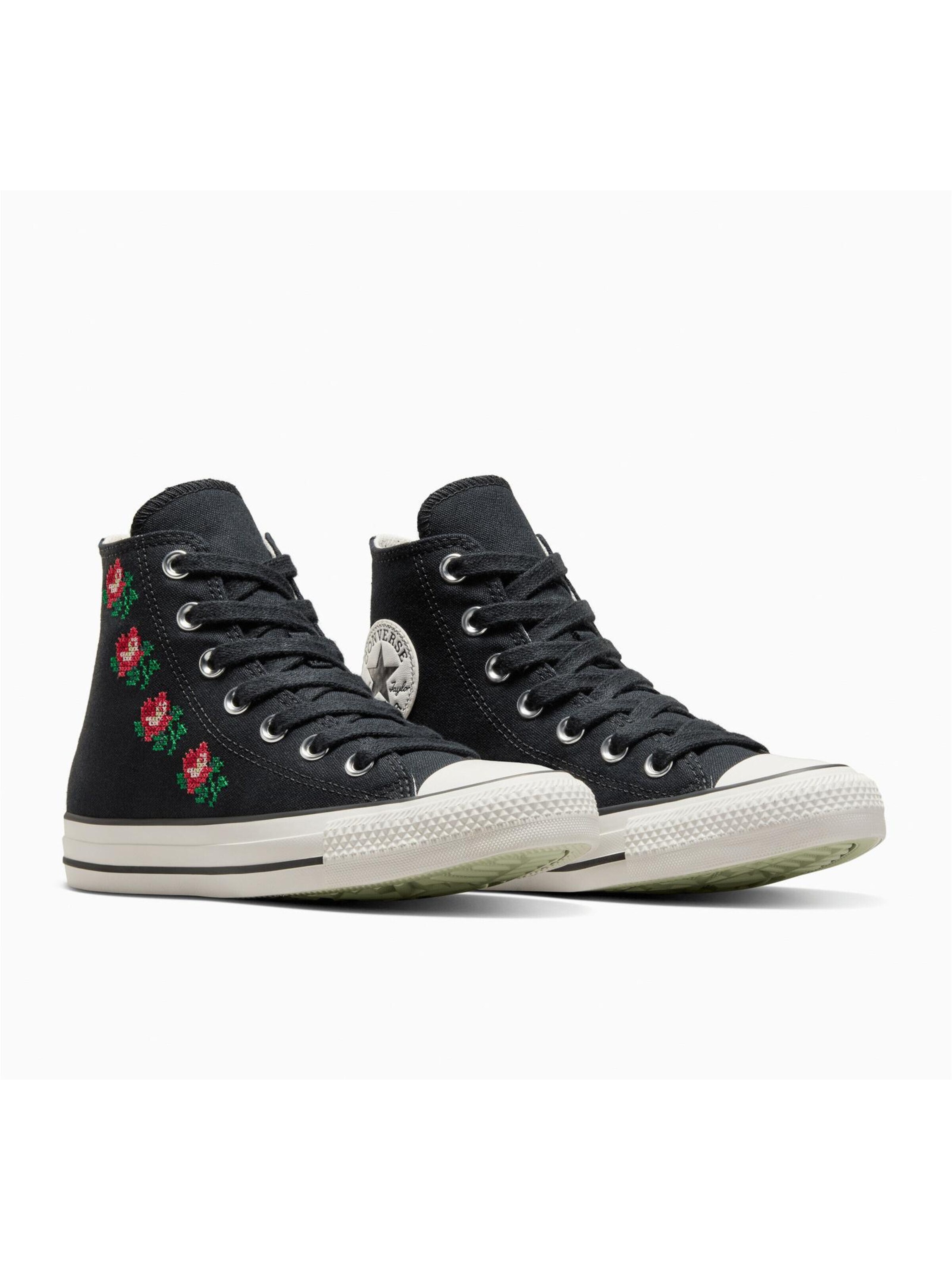 CONVERSE Sneakers hoog 'Converse Chuck Taylor As' in Zwart