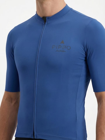 PIPPO Amsterdam Jersey 'Mortirolo' in Blue: front