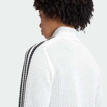 ADIDAS ORIGINALS Knit Cardigan 'Firebird' in White