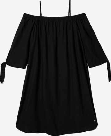 SHEEGO Beach Dress in Black: front