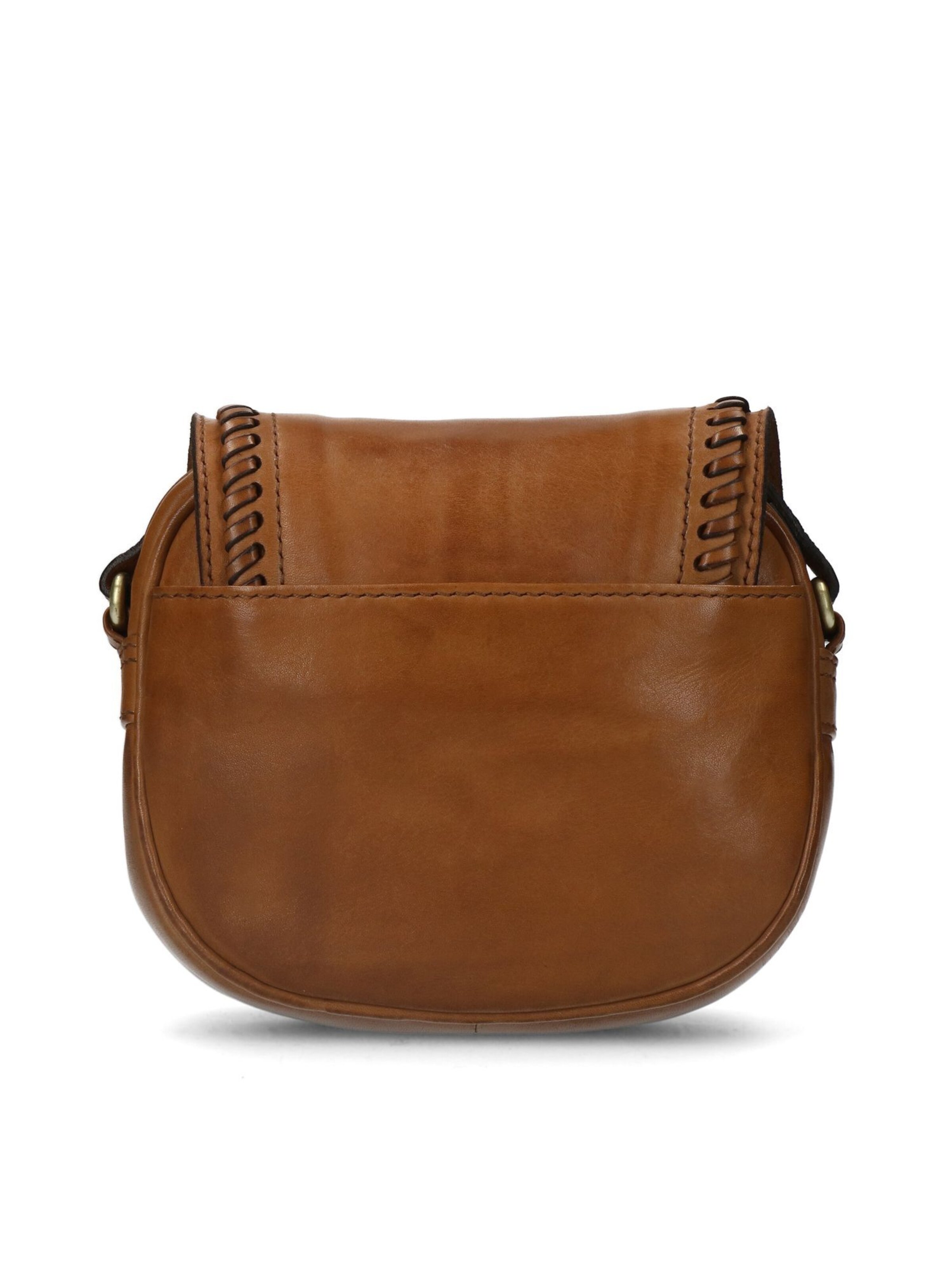 MANFIELD Umhängetasche in Braun