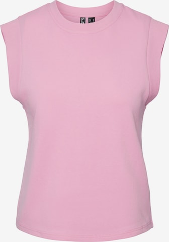 PIECES T-Shirt 'CHILLI' in Pink: predná strana