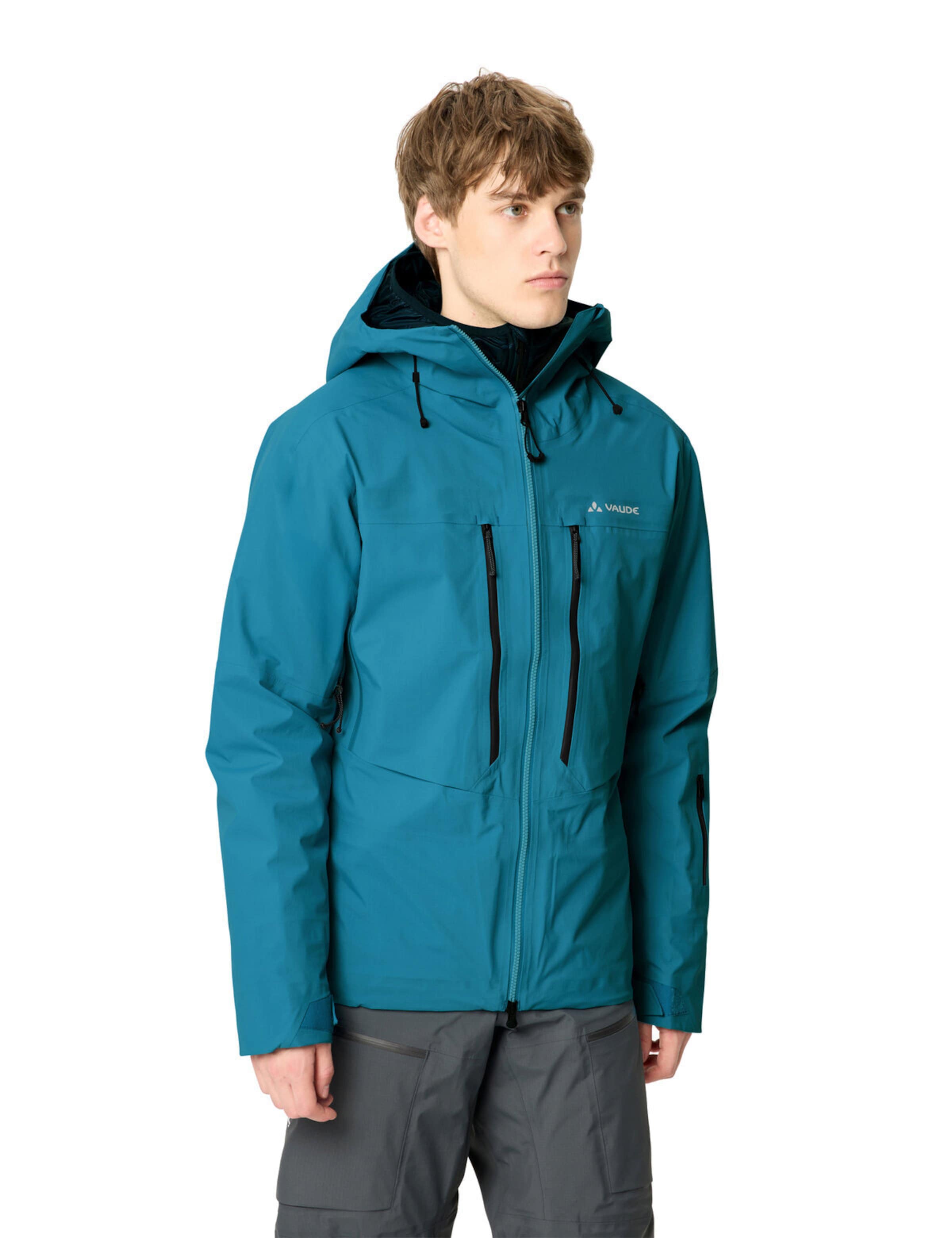 VAUDE Sports jacket 'Monviso II' in Blue