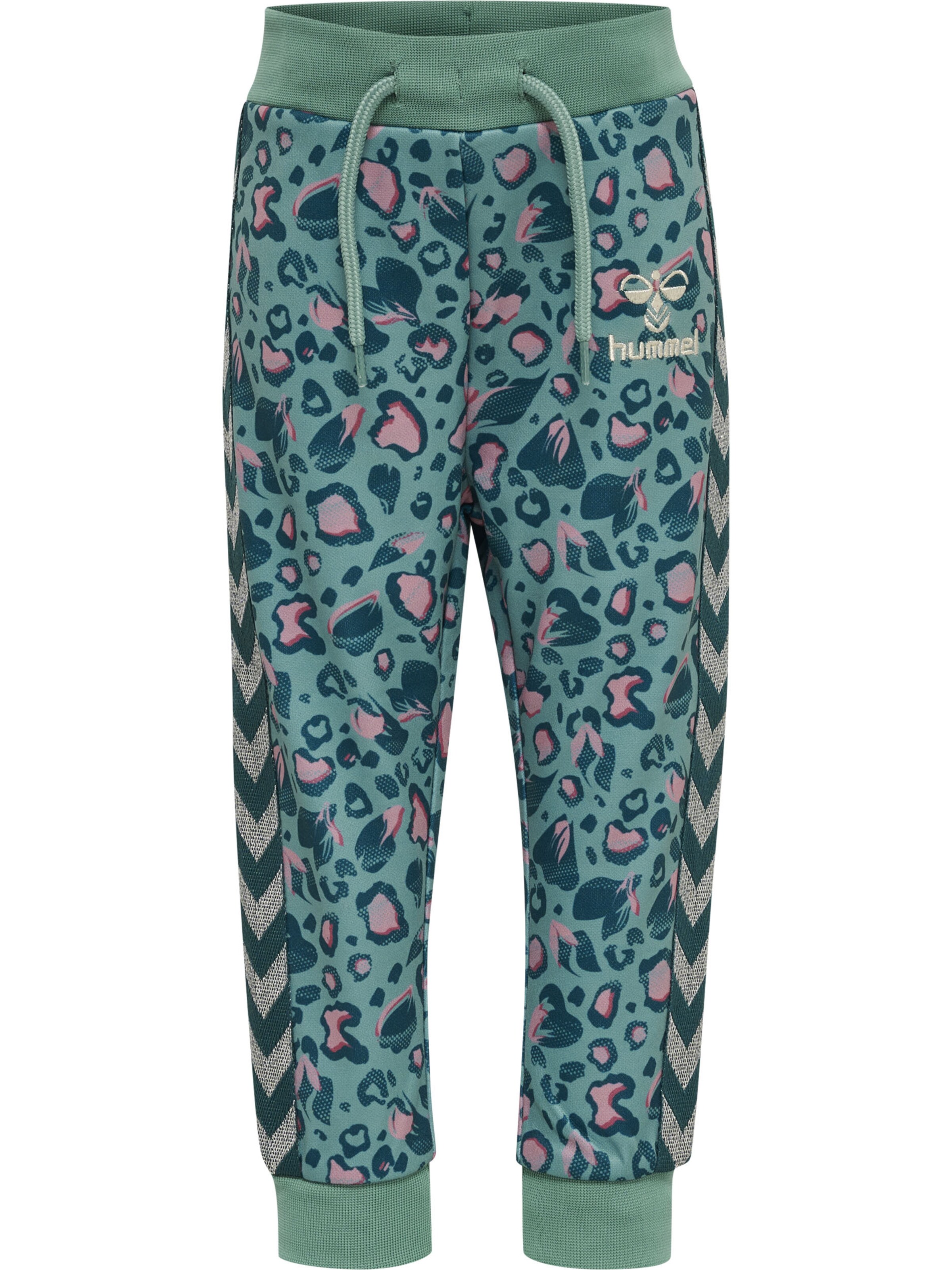 Hummel Tapered Bukser 'OLYMPIA' i blå: forside