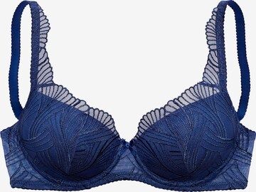 LASCANA Push-up BH in Blau: predná strana