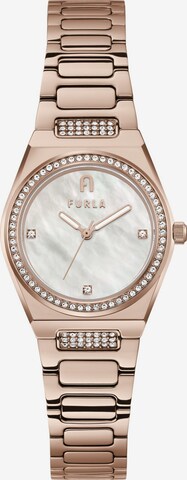 FURLA Analog Watch in Gold: front