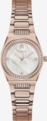 FURLA Analog Watch in Gold: front