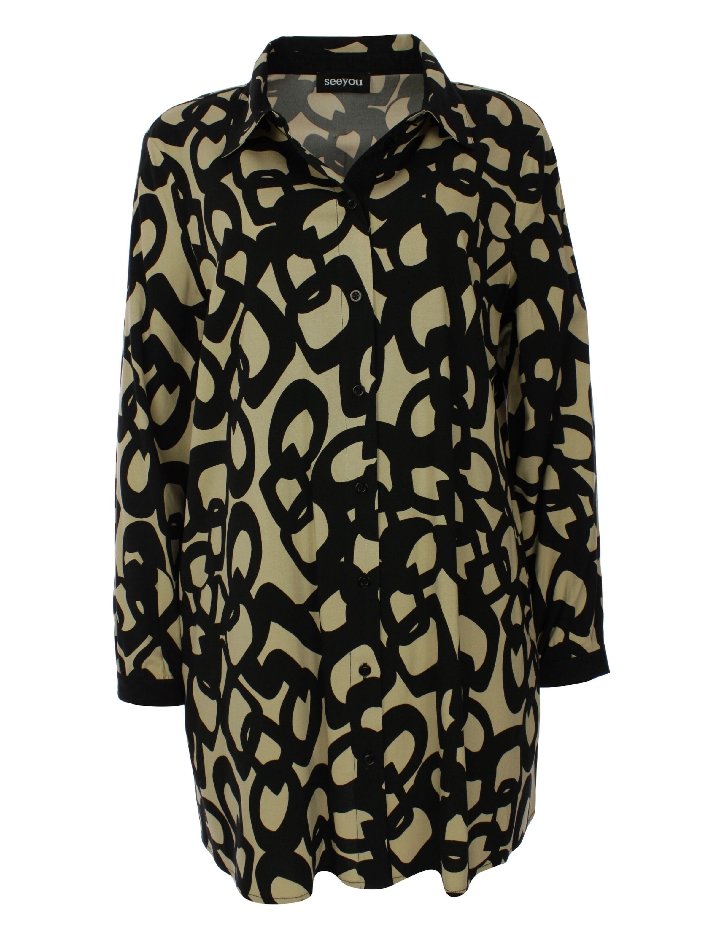 SEEYOU BY BIGGI M. Tunika in Beige: Vorderseite