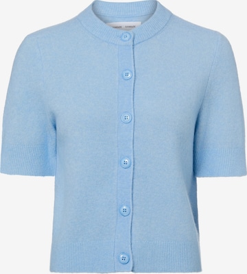 Cardigan 'Sanoura' Samsøe Samsøe en bleu : devant