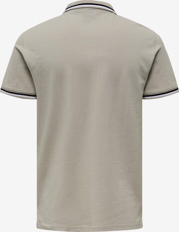 Only & Sons Shirt 'Fletcher' in Grey