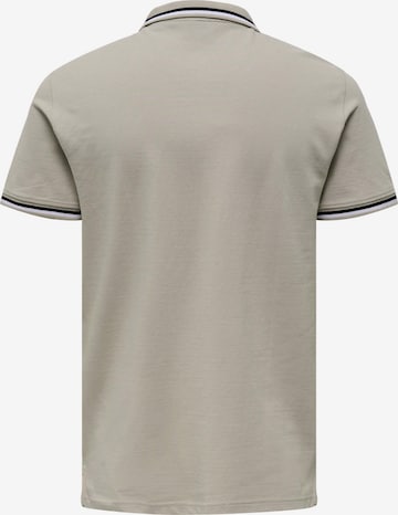 T-Shirt 'Fletcher' Only & Sons en gris