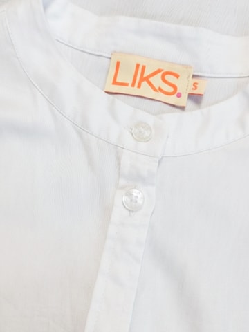 Camicia da donna 'Bluse mit Stickerei aus Baumwolle - GoldieC' di LIKS. Munich in bianco