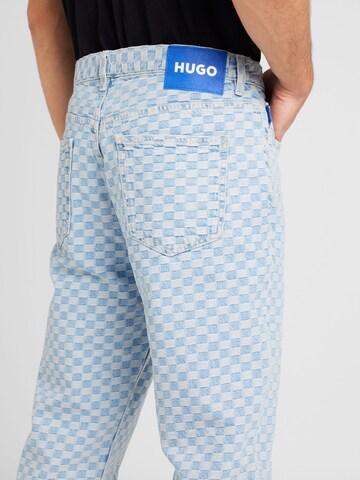 HUGO - regular Vaquero 'Nate' en azul