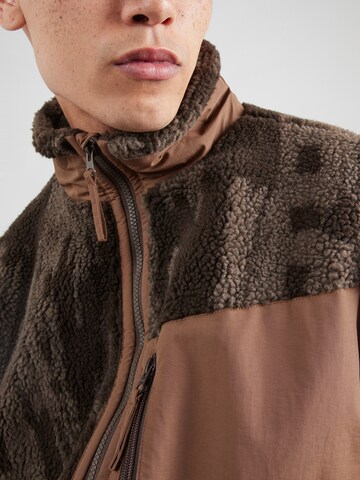 Iriedaily Fleecejacke 'Flawless' in Braun