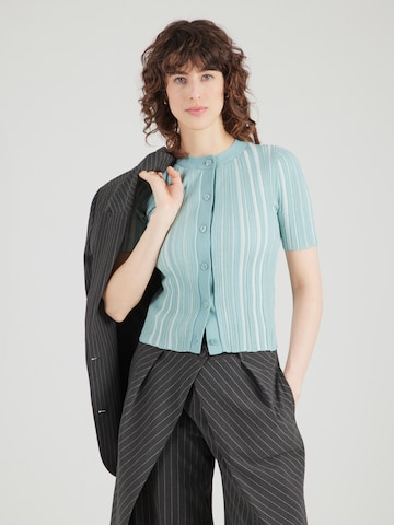 Cardigan & Other Stories en bleu : devant