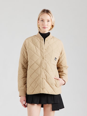 Veste mi-saison 'SHINING' QUIKSILVER en beige : devant