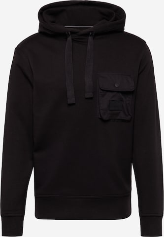 Calvin Klein Jeans - Sudadera en negro: frente