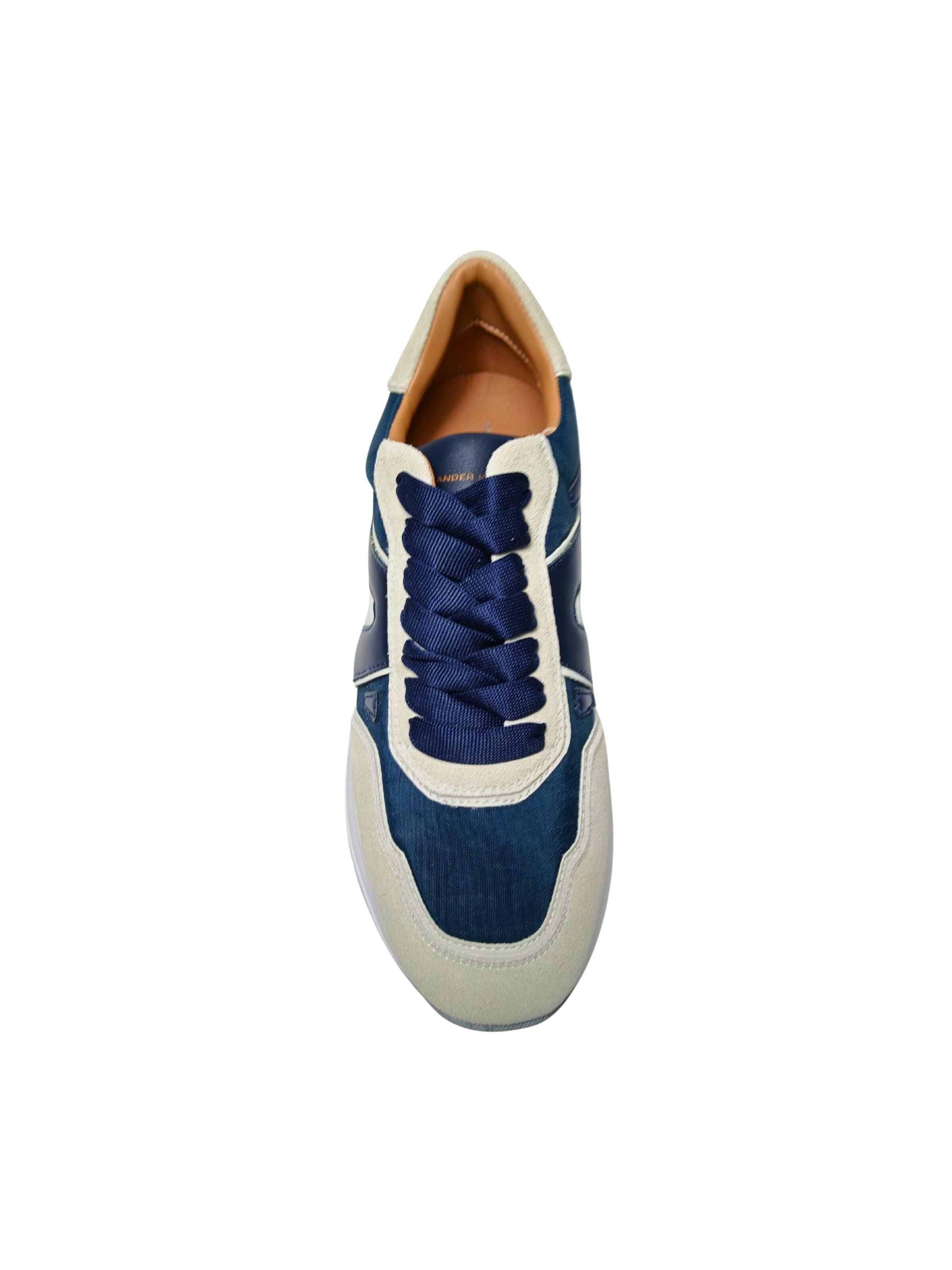 Baskets basses Alexander Smith en bleu