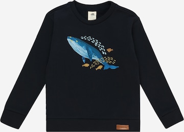 Walkiddy Sweatshirt (GOTS) in Blau: predná strana