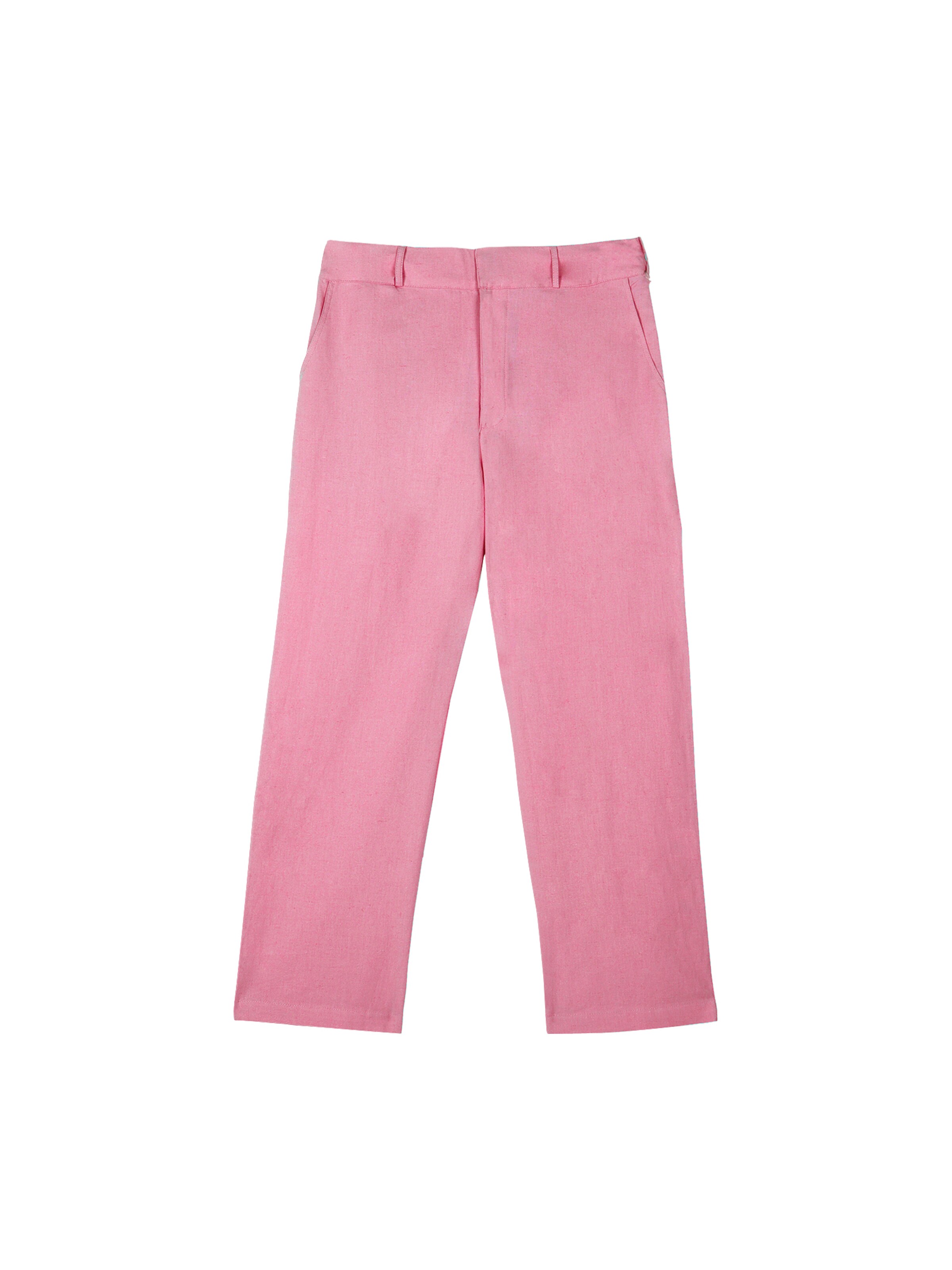 Regular Pantalon Lola Casademunt en rose : devant