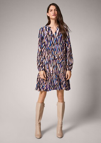 COMMA Shirt Dress in Brown