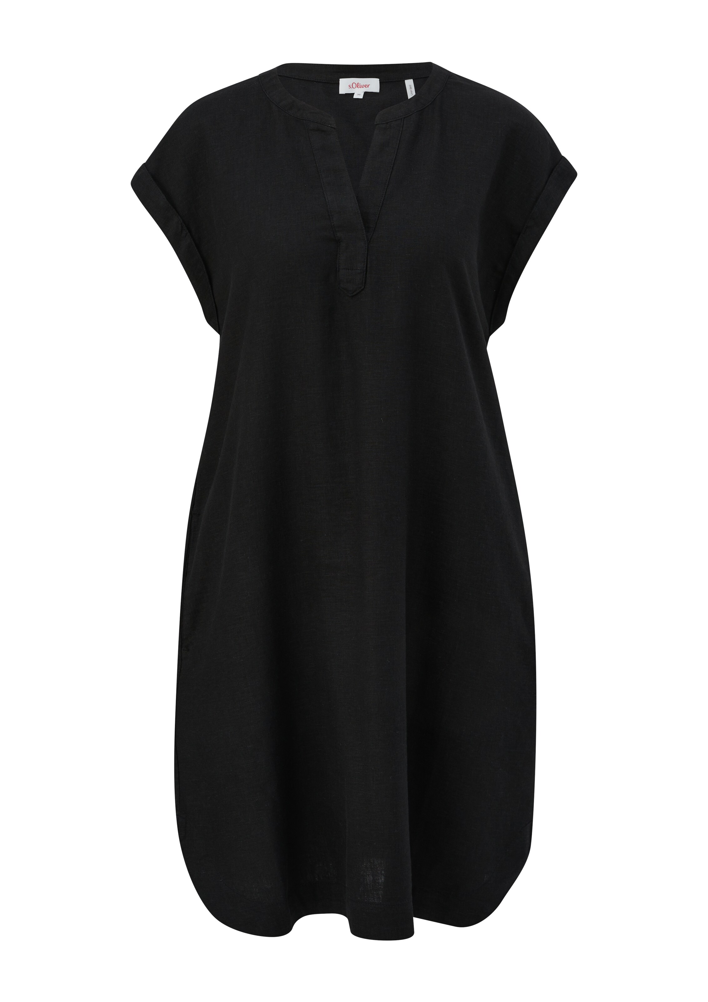 s.Oliver Kleid in Schwarz: Vorderseite